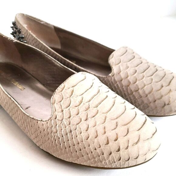 Arturo Chiang Studded Taupe Flat sz 8.5 - Picture 8 of 12